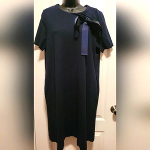 COS navy blue dress with pockets Size Small